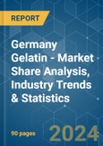 Germany Gelatin - Market Share Analysis, Industry Trends & Statistics, Growth Forecasts 2019 - 2029- Product Image