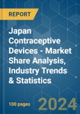 Japan Contraceptive Devices - Market Share Analysis, Industry Trends & Statistics, Growth Forecasts 2019 - 2029- Product Image