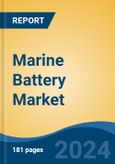 Marine Battery Market - Global Industry Size, Share, Trends, Opportunity, & Forecast 2019-2029- Product Image