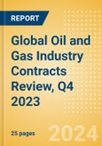 Global Oil and Gas Industry Contracts Review, Q4 2023 - Tecnimont, Saipem and NPCC secure significant contracts for the Hail and Ghasha Development project in UAE- Product Image