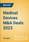 Medical Devices M&A Deals 2023 - Top Themes - Thematic Research - Product Image