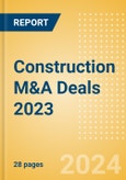 Construction M&A Deals 2023 - Top Themes - Thematic Research- Product Image