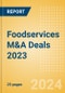 Foodservices M&A Deals 2023 - Top Themes - Thematic Research - Product Thumbnail Image