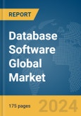 Database Software Global Market Report 2024- Product Image