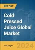 Cold Pressed Juice Global Market Report 2024- Product Image