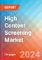 High Content Screening - Market Insights, Competitive Landscape, and Market Forecast - 2030 - Product Thumbnail Image