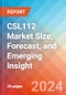 CSL112 Market Size, Forecast, and Emerging Insight - 2032 - Product Image