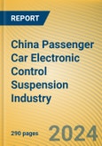 China Passenger Car Electronic Control Suspension Industry Research Report, 2024- Product Image