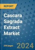 Cascara Sagrada Extract Market - Global Industry Analysis, Size, Share, Growth, Trends, and Forecast 2031 - By Product, Technology, Grade, Application, End-user, Region- Product Image