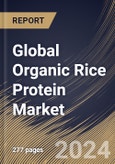 Global Organic Rice Protein Market Size, Share & Trends Analysis Report By Form (Dry, and Liquid), By Product (Isolates, Concentrates, and Others), By Application, By Regional Outlook and Forecast, 2023 - 2030- Product Image