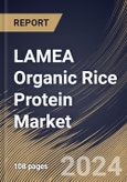 LAMEA Organic Rice Protein Market Size, Share & Trends Analysis Report By Form (Dry, and Liquid), By Product (Isolates, Concentrates, and Others), By Application, By Country and Growth Forecast, 2023 - 2030- Product Image