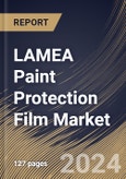 LAMEA Paint Protection Film Market Size, Share & Trends Analysis Report By Material, By End-Use (Automotive & Transportation, Electrical & Electronics, Aerospace & Defense, and Others), By Country and Growth Forecast, 2023 - 2030- Product Image