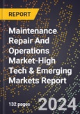 2024 Global Forecast for Maintenance Repair And Operations (Mro) Market (2025-2030 Outlook)-High Tech & Emerging Markets Report- Product Image