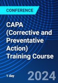 CAPA (Corrective and Preventative Action) Training Course (ONLINE EVENT: July 19, 2024)- Product Image