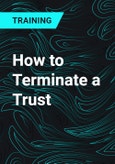How to Terminate a Trust- Product Image