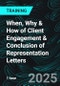 When, Why & How of Client Engagement & Conclusion of Representation Letters - Product Thumbnail Image