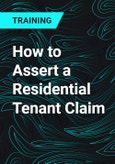 How to Assert a Residential Tenant Claim- Product Image