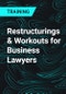 Restructurings & Workouts for Business Lawyers - Product Thumbnail Image