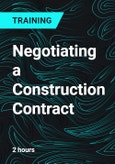 Negotiating a Construction Contract- Product Image