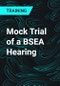Mock Trial of a BSEA Hearing - Product Thumbnail Image