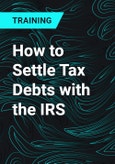 How to Settle Tax Debts with the IRS- Product Image