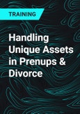 Handling Unique Assets in Prenups & Divorce- Product Image