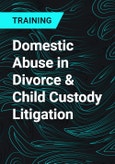 Domestic Abuse in Divorce & Child Custody Litigation- Product Image