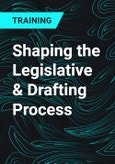 Shaping the Legislative & Drafting Process- Product Image