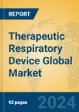 Therapeutic Respiratory Device Global Market Insights 2024, Analysis and Forecast to 2029, by Manufacturers, Regions, Technology, Application- Product Image