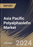 Asia Pacific Polyalphaolefin Market Size, Share & Trends Analysis Report By Type (High Viscosity, Medium Viscosity, and Low Viscosity), By Application (Engine Oil, Gear Oil, Compressor Oil, Grease, and Others), By Country and Growth Forecast, 2023 - 2030- Product Image