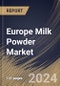 Europe Milk Powder Market Size, Share & Trends Analysis Report By Product Type (Whole Milk Powder, Skimmed Milk Powder, Dairy Whitener, Buttermilk Powder, Fat Enrich Milk Powder and Others), By Application, By Country and Growth Forecast, 2023 - 2030 - Product Image