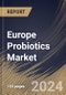 Europe Probiotics Market Size, Share & Trends Analysis Report By Ingredient (Bacteria, and Yeast), By Product, By End-use (Human, and Animal), By Distribution Channel, By Country and Growth Forecast, 2023 - 2030 - Product Image