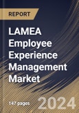 LAMEA Employee Experience Management Market Size, Share & Trends Analysis Report By Offering, By Standalone Software Type, By Industry (IT & ITeS, BFSI, Telecom, Healthcare, Manufacturing, Government, and Others), By Country and Growth Forecast, 2023 - 2030- Product Image