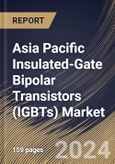 Asia Pacific Insulated-Gate Bipolar Transistors (IGBTs) Market Size, Share & Trends Analysis Report By Power Rating (High Power, Medium Power and Low Power), By Type (IGBT Module and Discrete IGBT), By Application, By Country and Growth Forecast, 2023 - 2030- Product Image