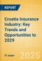 Croatia Insurance Industry: Key Trends and Opportunities to 2029 - Product Thumbnail Image