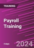 Payroll Training (ONLINE EVENT: August 12-15, 2024)- Product Image