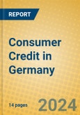 Consumer Credit in Germany- Product Image