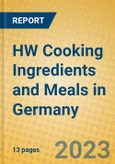 HW Cooking Ingredients and Meals in Germany- Product Image