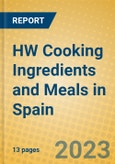 HW Cooking Ingredients and Meals in Spain- Product Image