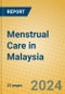 Menstrual Care in Malaysia - Product Image