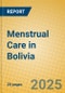 Menstrual Care in Bolivia - Product Image