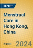 Menstrual Care in Hong Kong, China- Product Image