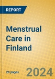 Menstrual Care in Finland- Product Image
