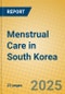 Menstrual Care in South Korea - Product Image