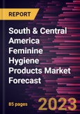South & Central America Feminine Hygiene Products Market Forecast to 2030 - Regional Analysis - by Product Type; and Distribution Channel- Product Image