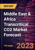 Middle East & Africa Transcritical CO2 Market Forecast to 2030 - Regional Analysis - By Application (Ice Skating Rinks, Food Processing & Storage Facilities, Heat Pumps, Supermarkets & Convenience Stores, and Others) and Function (Air Conditioning, Refrigeration, and Heating)- Product Image