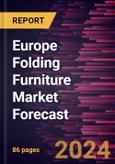 Europe Folding Furniture Market Forecast to 2030 - Regional Analysis - By Product Type (Tables, Chairs, Sofas and Beds, and Others), Material (Wood, Metal, and Plastic), Application (Residential, Commercial, and Others), and Distribution Channel (Online and Offline)- Product Image