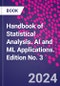 Handbook of Statistical Analysis. AI and ML Applications. Edition No. 3 - Product Image