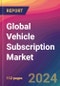 Global Vehicle Subscription Market Size, Market Share, Application Analysis, Regional Outlook, Growth Trends, Key Players, Competitive Strategies and Forecasts, 2023 to 2031 - Product Image