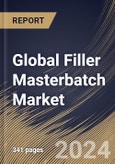 Global Filler Masterbatch Market Size, Share & Trends Analysis Report By Carrier Polymer, By Application (Injection & Blow Molding, Films & Sheets, Tapes, and Others), By End-Use, By Regional Outlook and Forecast, 2023 - 2030- Product Image